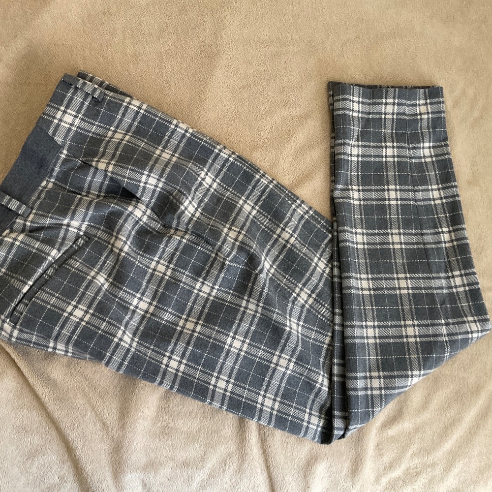 Uniqlo Flannel checked women pants